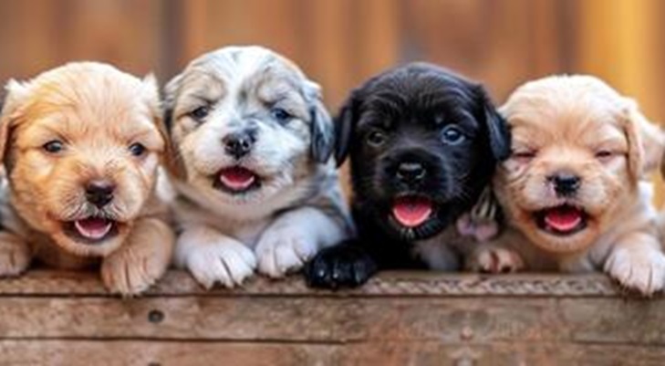 show dogs and puppies
