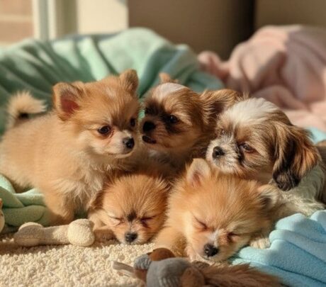 Cross breed & mixed breed puppies