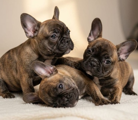 Female French bulldog puppy Female French bulldog puppy