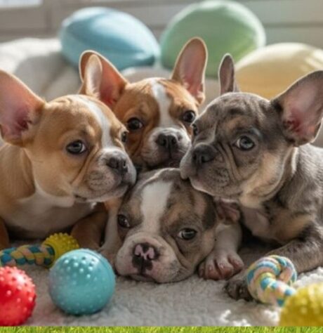 Fluffy Frenchie puppies for sale